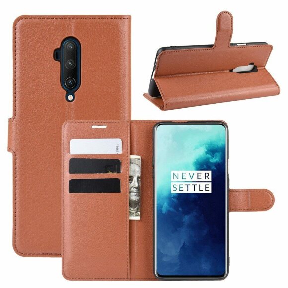 Чехол для OnePlus 7T Pro (коричневый)