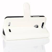 Чехол с визитницей для ZTE Blade V8 Mini (белый)