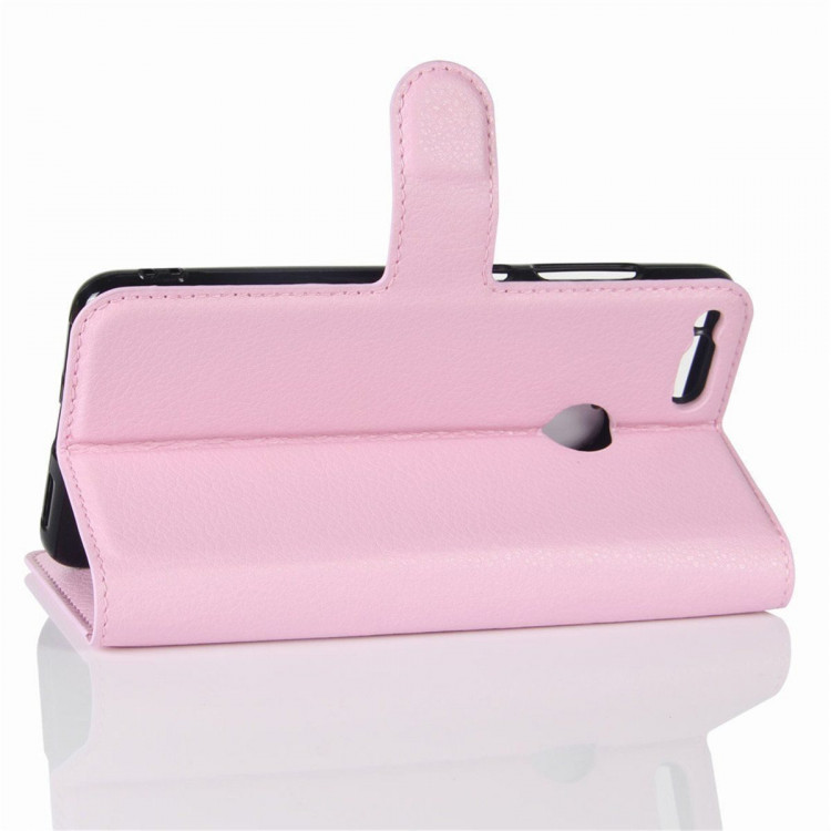 Чехол с визитницей для ZTE Nubia Z17 mini (розовый)