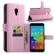 Чехол с визитницей для Meizu M2 Note (розовый)