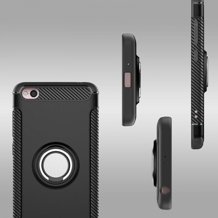 Чехол Hybrid Kickstand для Xiaomi Redmi 4A (черный)