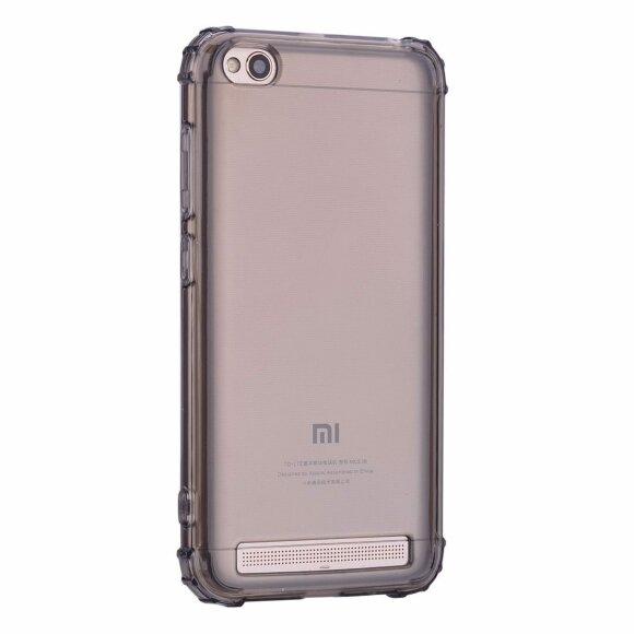 Силиконовый чехол с усиленными бортиками для Xiaomi Redmi 5A (черный) Силиконовый чехол с усиленными бортиками для Xiaomi Redmi 5A (черный)