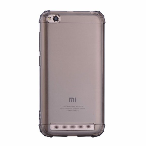 Силиконовый чехол с усиленными бортиками для Xiaomi Redmi 5A (черный) Силиконовый чехол с усиленными бортиками для Xiaomi Redmi 5A (черный)