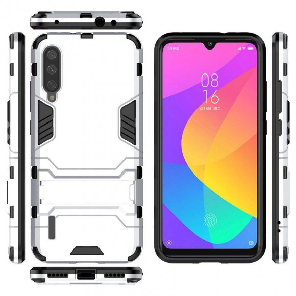 Чехол Duty Armor для Xiaomi Mi CC9e / Xiaomi Mi A3 (серебряный) Чехол Duty Armor для Xiaomi Mi CC9e / Xiaomi Mi A3 (серебряный)