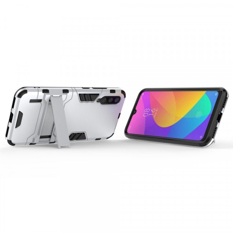 Чехол Duty Armor для Xiaomi Mi CC9e / Xiaomi Mi A3 (серебряный)