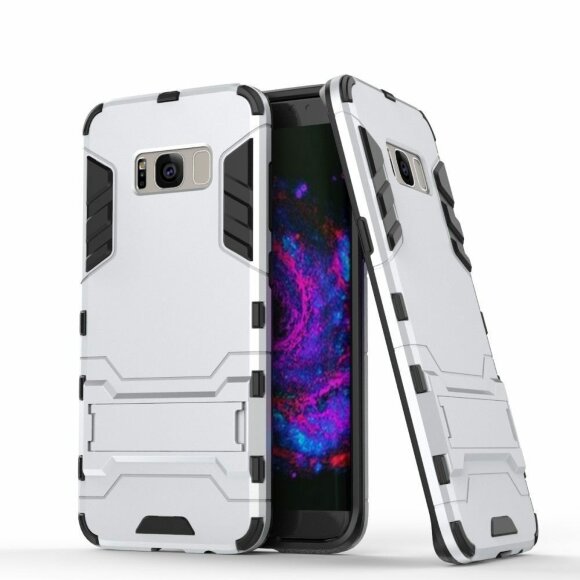 Чехол Duty Armor для Samsung Galaxy S8+ (серебряный)