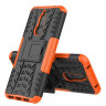 Чехол Hybrid Armor для Xiaomi Redmi 8 / Redmi 8A (черный + оранжевый)