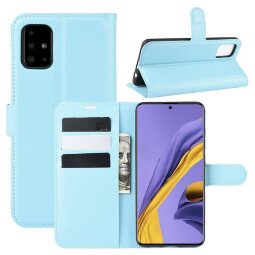 Чехол для Samsung Galaxy A51 (голубой)