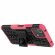 Чехол Hybrid Armor для Xiaomi Mi 11 Lite / Xiaomi Mi 11 Lite 5G (черный + розовый)