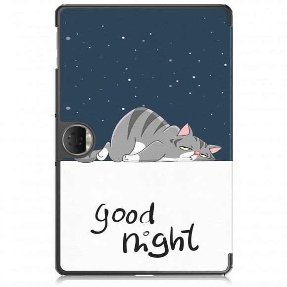 Чехол Smart Case для Honor Pad 9 (Good Night Cat)