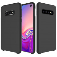 Силиконовый чехол Mobile Shell для Samsung Galaxy S10 (черный) Силиконовый чехол Mobile Shell для Samsung Galaxy S10 (черный)