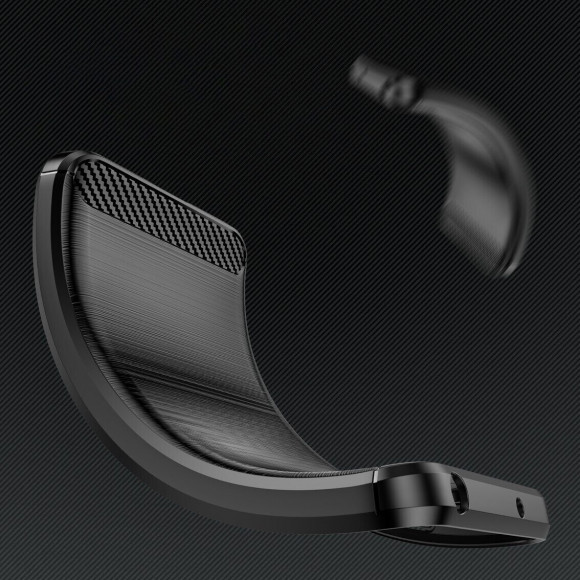 Чехол-накладка Carbon Fibre для Google Pixel 8a (черный) Чехол-накладка Carbon Fibre для Google Pixel 8a (черный)