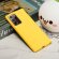 Силиконовый чехол Mobile Shell для Samsung Galaxy Note20 Ultra (желтый)