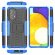 Чехол Hybrid Armor для Samsung Galaxy A53 5G (черный + голубой)