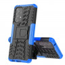 Чехол Hybrid Armor для Samsung Galaxy A53 5G (черный + голубой)
