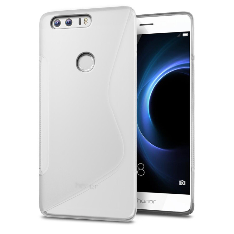 Нескользящий чехол для Huawei Honor 8 (прозрачный)