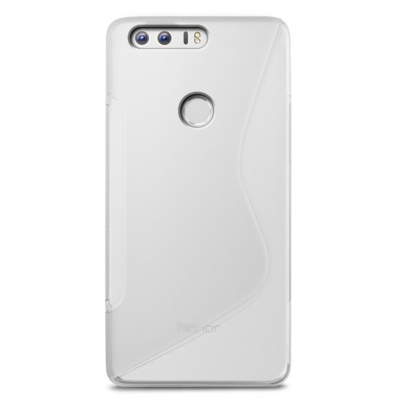 Нескользящий чехол для Huawei Honor 8 (прозрачный)