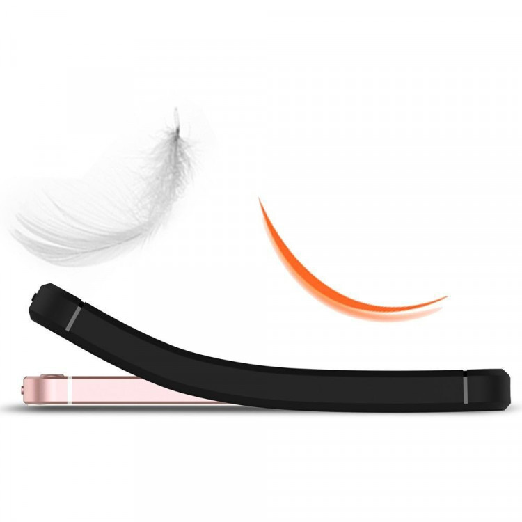 Чехол-накладка Carbon Fibre для iPhone 5 / 5S / SE (серый)