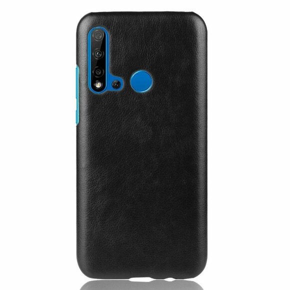 Кожаная накладка-чехол для Huawei P20 lite (2019) / Huawei nova 5i (черный) Кожаная накладка-чехол для Huawei P20 lite (2019) / Huawei nova 5i (черный)