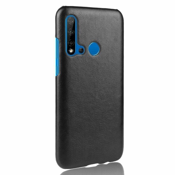 Кожаная накладка-чехол для Huawei P20 lite (2019) / Huawei nova 5i (черный) Кожаная накладка-чехол для Huawei P20 lite (2019) / Huawei nova 5i (черный)