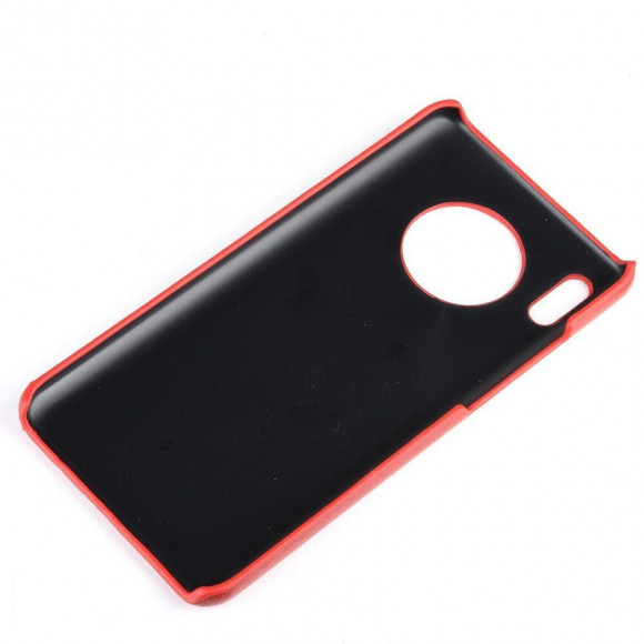 Кожаная накладка-чехол для Huawei Mate 30 (красный)