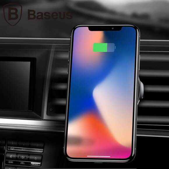 Магнитный автодержатель с беспроводной зарядкой Baseus Car Mount Wireless Charger Магнитный автодержатель с беспроводной зарядкой Baseus Car Mount Wireless Charger