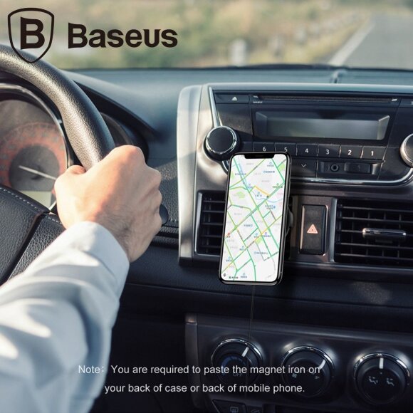 Магнитный автодержатель с беспроводной зарядкой Baseus Car Mount Wireless Charger Магнитный автодержатель с беспроводной зарядкой Baseus Car Mount Wireless Charger