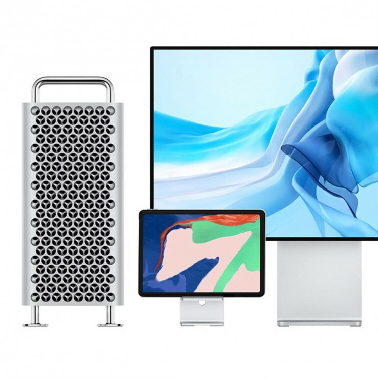 Алюминиевая подставка Hagibis для смартфона и планшета (серый)