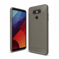 Чехол-накладка Carbon Fibre для LG G6 (серый) Чехол-накладка Carbon Fibre для LG G6 (серый)