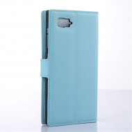 Чехол с визитницей для Lenovo Vibe Z2 (голубой) Чехол с визитницей для Lenovo Vibe Z2 (голубой)