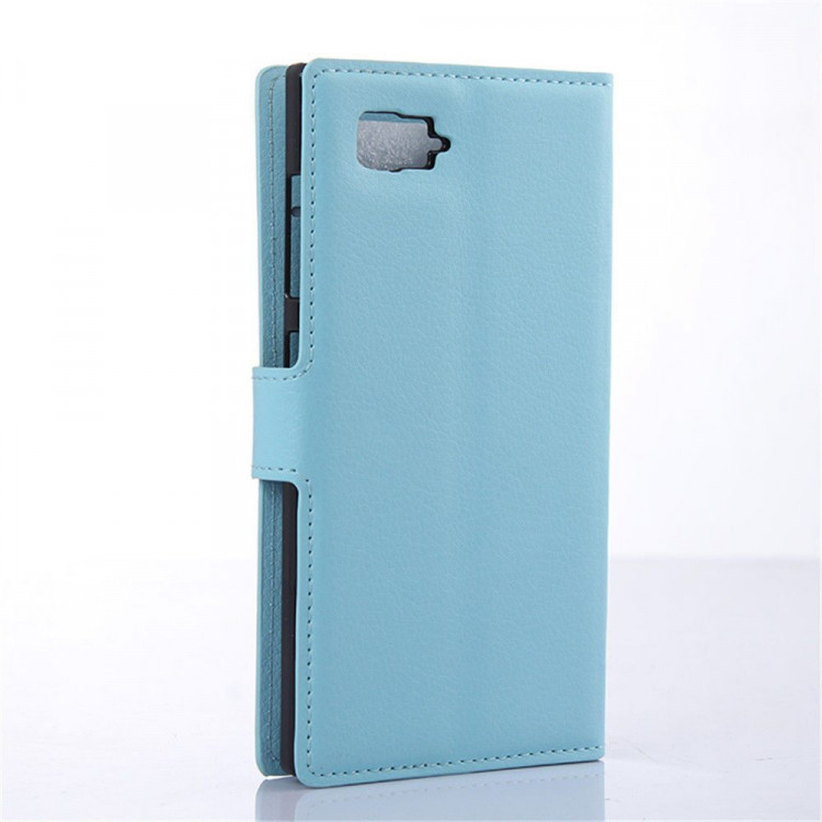 Чехол с визитницей для Lenovo Vibe Z2 (голубой)