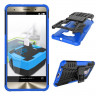 Чехол Hybrid Armor для ASUS Zenfone 3 Deluxe ZS570KL (черный + голубой)