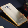 Алюминиевый бампер-чехол для ASUS Zenfone 3 Laser ZC551KL (золотой)