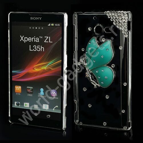 Пластиковый чехол Butterfly для Sony Xperia ZL / L35h