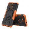 Чехол Hybrid Armor для Asus ZenFone Max Plus (M1) ZB570TL (черный + оранжевый)