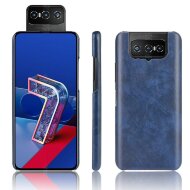 Кожаная накладка-чехол для Asus Zenfone 7 ZS670KS / Zenfone 7 Pro ZS671KS (синий) Кожаная накладка-чехол для Asus Zenfone 7 ZS670KS / Zenfone 7 Pro ZS671KS (синий)