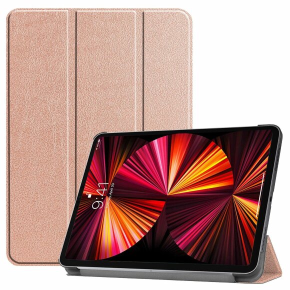 Планшетный чехол для iPad Pro 11 (2th Gen, 3th Gen, 4th Gen) (розовый)
