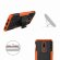Чехол Hybrid Armor для OnePlus 6 (черный + оранжевый)