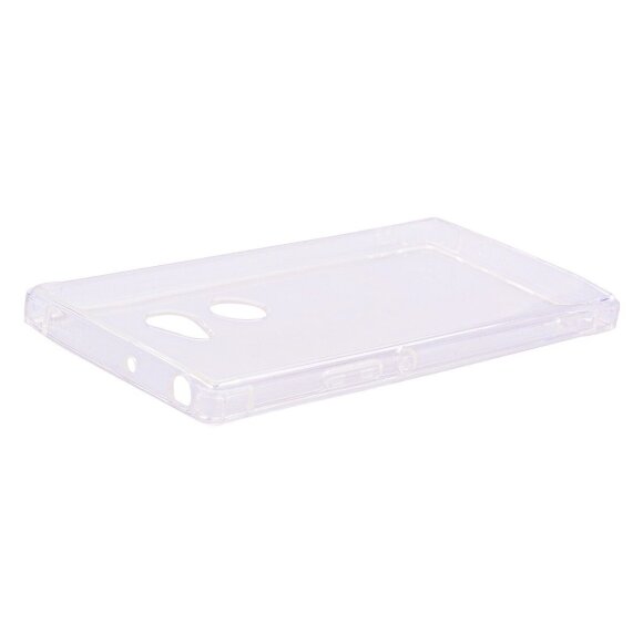 Силиконовый чехол с усиленными бортиками для Sony Xperia XA2 Ultra (прозрачный)