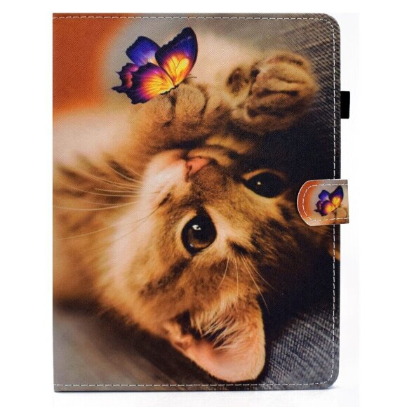 Универсальный чехол Coloured Drawing для планшета 8 дюймов (Butterfly and Cat) Универсальный чехол Coloured Drawing для планшета 8 дюймов (Butterfly and Cat)