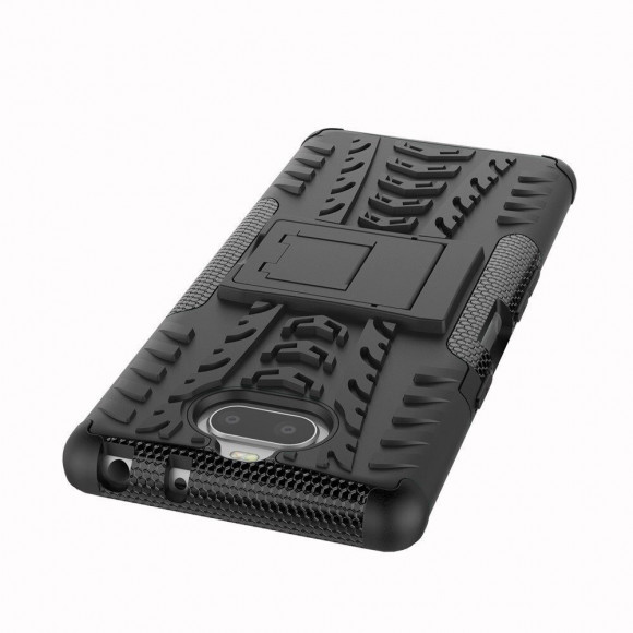 Чехол Hybrid Armor для Sony Xperia 10 (черный)