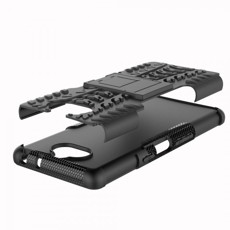 Чехол Hybrid Armor для Sony Xperia 10 (черный)