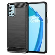 Чехол-накладка Carbon Fibre для OnePlus 9R (черный)