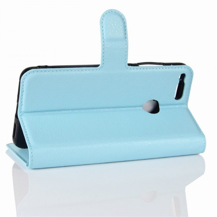 Чехол с визитницей для ZTE Nubia Z17 mini (голубой)