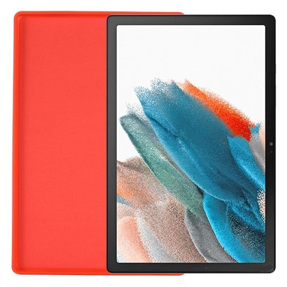 Силиконовый чехол Mobile Shell для Samsung Galaxy Tab A8 10.5 (2021) SM-X200 / SM-X205 (красный)