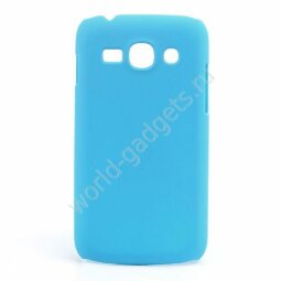 Пластиковый чехол для Samsung Galaxy Ace 3 / S7272 / S7275 (голубой)