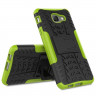 Чехол Hybrid Armor для Samsung Galaxy J7 Max (черный + зеленый)