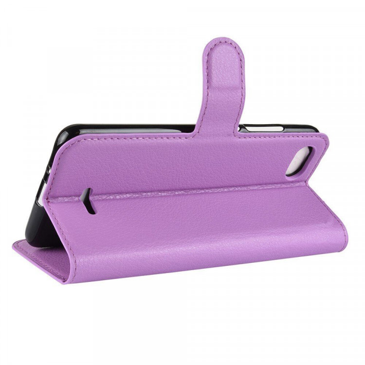 Чехол с визитницей для Xiaomi Redmi 6A (фиолетовый)