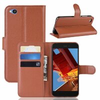 Чехол для Xiaomi Redmi Go (коричневый)