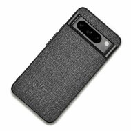 Чехол с тканевой текстурой для Google Pixel 8 Pro (серый)